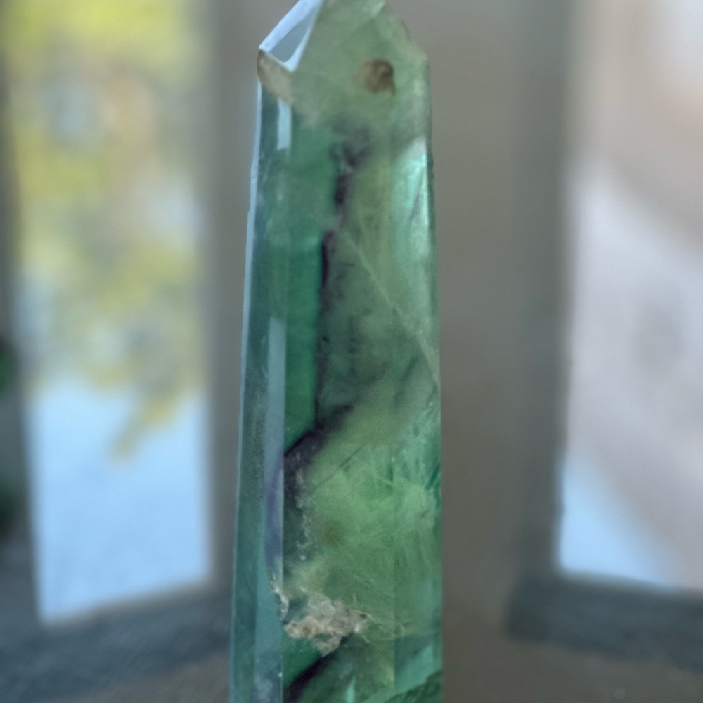 Fluorite Points ,Crystal Tower’s